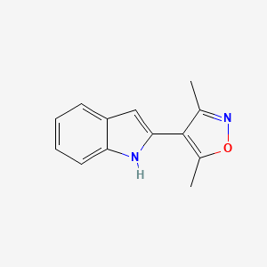2-(3,5-Dimethyl-1,2-oxazol-4-yl)-1H-indole