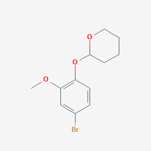 2-(4-bromo-2-methoxyphenoxy)tetrahydro-2H-pyran