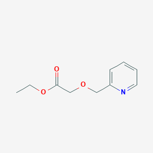 Ethyl 2-(2-pyridinylmethoxy)acetate