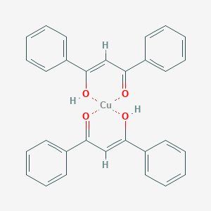 molecular formula C30H24CuO4 B083677 1,3-二苯基-1,3-丙二酮铜 CAS No. 14405-48-2