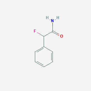 molecular formula C8H8FNO B083678 2-Fluoro-2-phenylacetamide CAS No. 14204-07-0