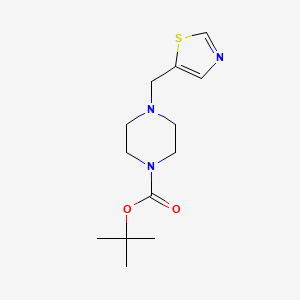 tert-Butyl 4-(thiazol-5-ylmethyl)piperazine-1-carboxylate