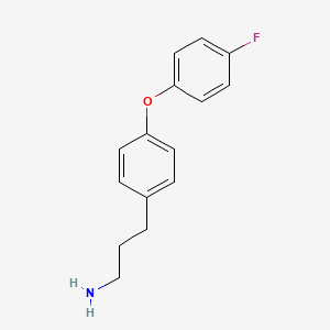 3-[4-(4-Fluoro-phenoxy)phenyl]-propylamine
