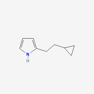 2-(2-Cyclopropylethyl)pyrrole