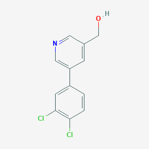 [5-(3,4-Dichloro-phenyl)-pyridine-3-yl]-methanol