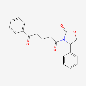 1-(2-Oxo-4-phenyloxazolidin-3-yl)-5-phenylpentane-1,5-dione
