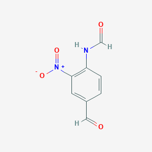 3-Nitro-4-formamidobenzaldehyde