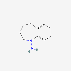 molecular formula C10H14N2 B8367994 2,3,4,5-tetrahydro-1H-1-benzazepinamine 
