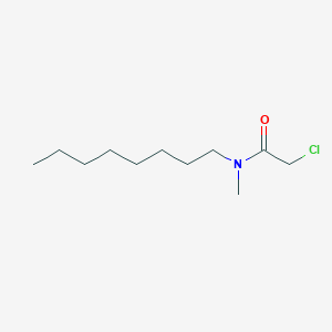 2-chloro-N-methyl-N-octylacetamide