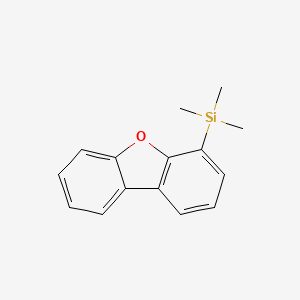 molecular formula C15H16OSi B8368212 Dibenzo[b,d]furan-4-yltrimethylsilane 