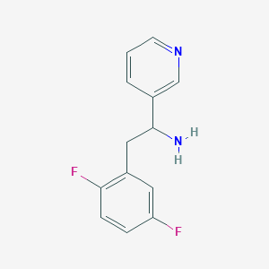 2-(2,5-Difluoro-phenyl)-1-pyridin-3-yl-ethylamine