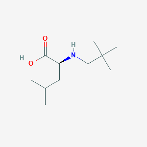 (S)-4-methyl-2-(neopentylamino)pentanoic acid