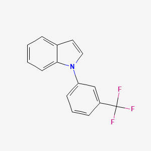 1-[3-(Trifluoromethyl)phenyl]-1H-indole