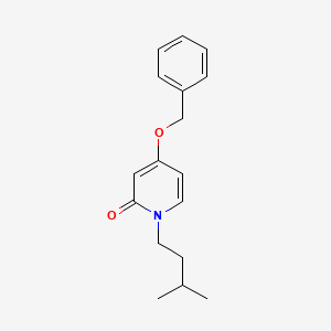 4-(benzyloxy)-1-isopentyl-2(1H)-pyridinone