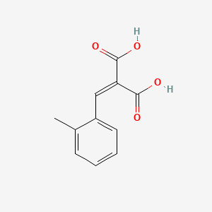 molecular formula C11H10O4 B8368395 2-Methylbenzylidenemalonic acid 