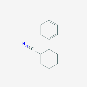 molecular formula C13H15N B8368748 2-Phenylcyclohexane carbonitrile 