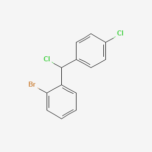 (2-Bromophenyl)chloro(4-chlorophenyl)methane
