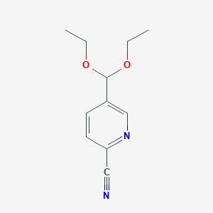 5-(Diethoxymethyl)picolinonitrile