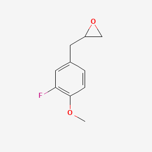 (RS)-2-(3-Fluoro-4-methoxy-benzyl)-oxirane