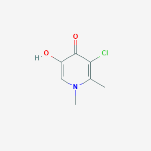 3-chloro-5-hydroxy-1,2-dimethylpyridin-4(1H)-one