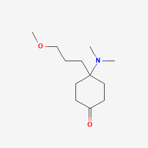 4-Dimethylamino-4-(3-methoxypropyl)-cyclohexanone