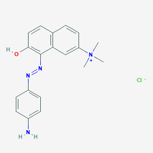 molecular formula C19H21ClN4O B008369 Basic brown 16 CAS No. 26381-41-9