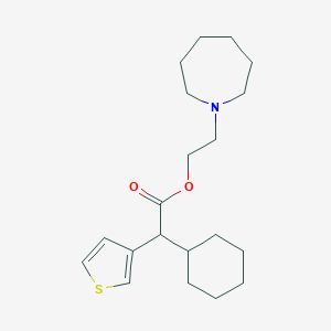 molecular formula C20H31NO2S B083691 塞替地尔 CAS No. 14176-10-4