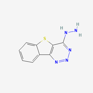 [1]Benzothiolo[3,2-d]triazin-4-ylhydrazine