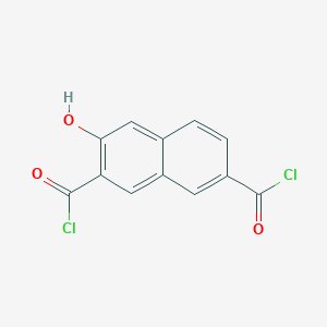 2-Hydroxy-3,6-dichlorocarbonylnaphthalene