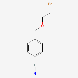 4-{[(2-Bromoethyl)oxy]methyl}benzonitrile