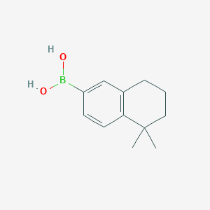 (5,6,7,8-Tetrahydro-5,5-dimethylnaphth-2-yl)boronic acid