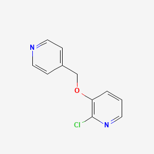 2-Chloro-3-(pyridin-4-ylmethoxy)pyridine