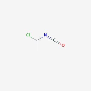 molecular formula C3H4ClNO B8369809 1-Chloroethyl isocyanate 
