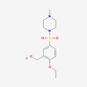 1-(4-Ethoxy-3-hydroxymethylphenylsulfonyl)-4-methylpiperazine