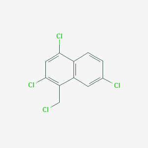 1-Chloromethyl-2,4,7-trichloronaphthalene