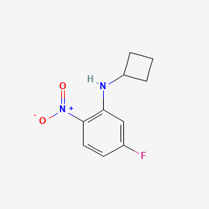 Cyclobutyl-(5-fluoro-2-nitrophenyl)amine