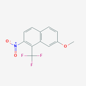 7-Methoxy-2-nitro-1-(trifluoromethyl)naphthalene