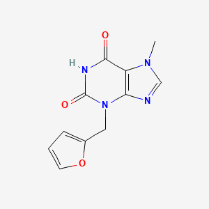 3-(2-Furylmethyl)-7-methylxanthine