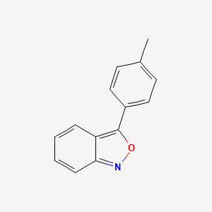 molecular formula C14H11NO B8370042 3-(p-Tolyl)benzo[c]isoxazole 