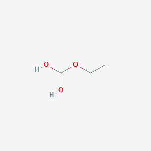 molecular formula C3H8O3 B8370125 Ethoxymethanediol 