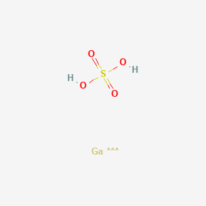 molecular formula Ga2O12S3 B083704 Gallium sulfate CAS No. 13494-91-2