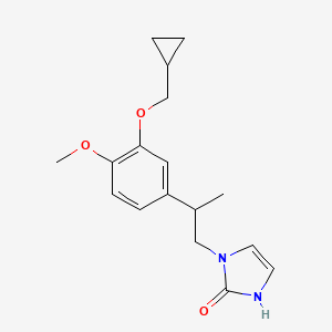 molecular formula C17H22N2O3 B8370796 Catramilast 