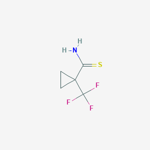 Cyclopropanecarbothioamide,1-(trifluoromethyl)-