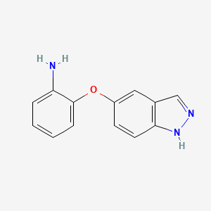 2-(1H-indazol-5-yloxy)aniline