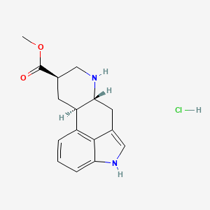 molecular formula C16H19ClN2O2 B8370909 Ergoline-8beta-carboxylic Acid Methyl Ester Hydrochloride 