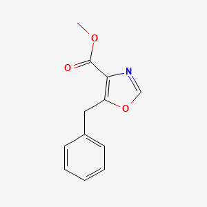 Methyl 5-benzyl-4-oxazolecarboxylate