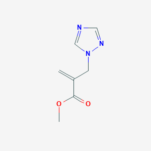 Methyl 2-(1,2,4-triazol-1-ylmethyl)acrylate