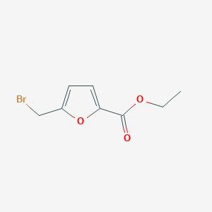 molecular formula C8H9BrO3 B8370969 5-Bromomethyl-2-furancarboxylic acid ethyl ester 