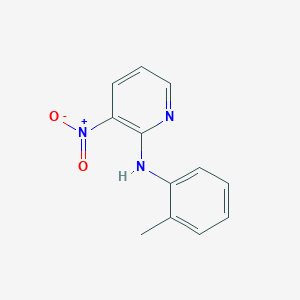 (3-Nitropyridin-2-yl)-o-tolylamine