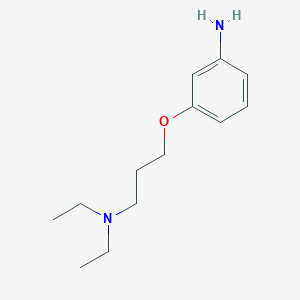 N-[3-(3-aminophenoxy)propyl]-N,N-diethylamine